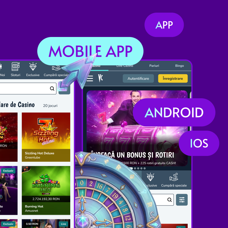 Download and play from the Vlad Cazino UK mobile app