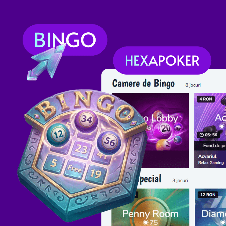 Vlad Cazino offers to play Bingo and HexaPoker