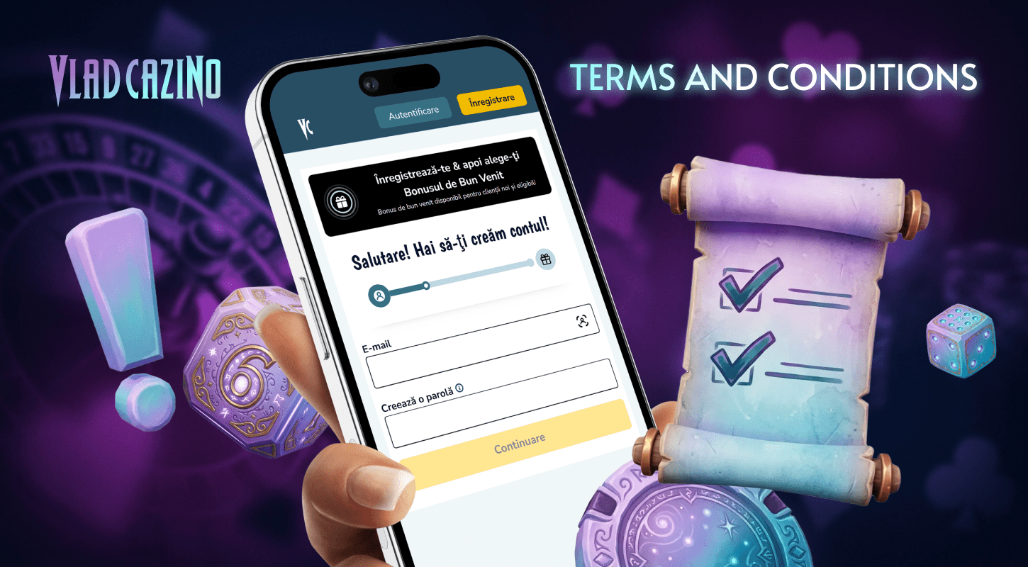 There are rules for good registration in Vlad Cazino UK