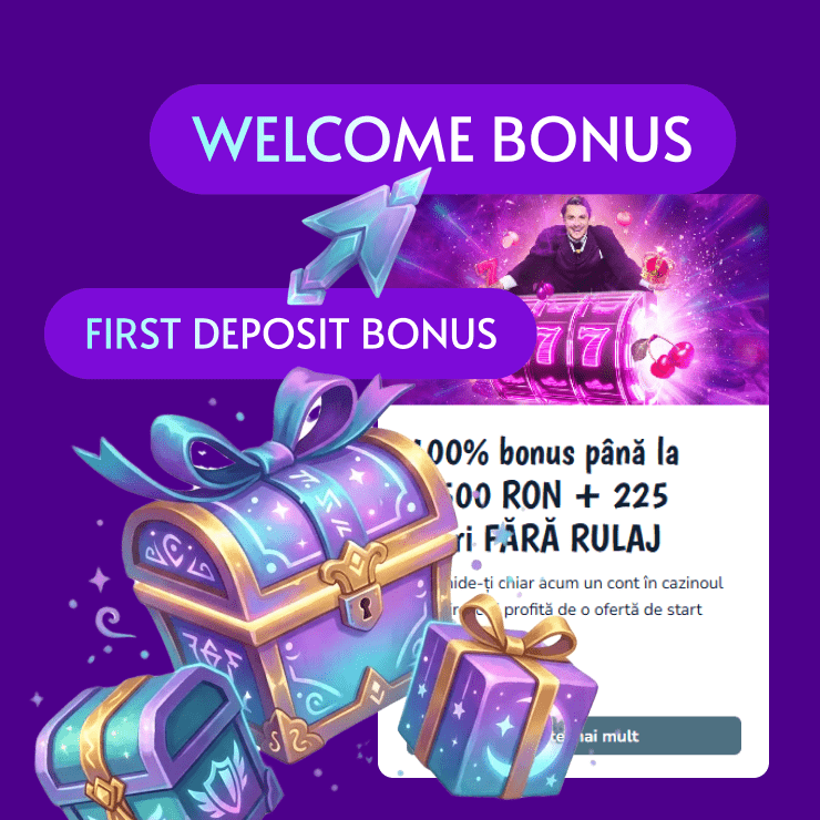 Check out the welcome casino bonus at Vlad Cazino UK