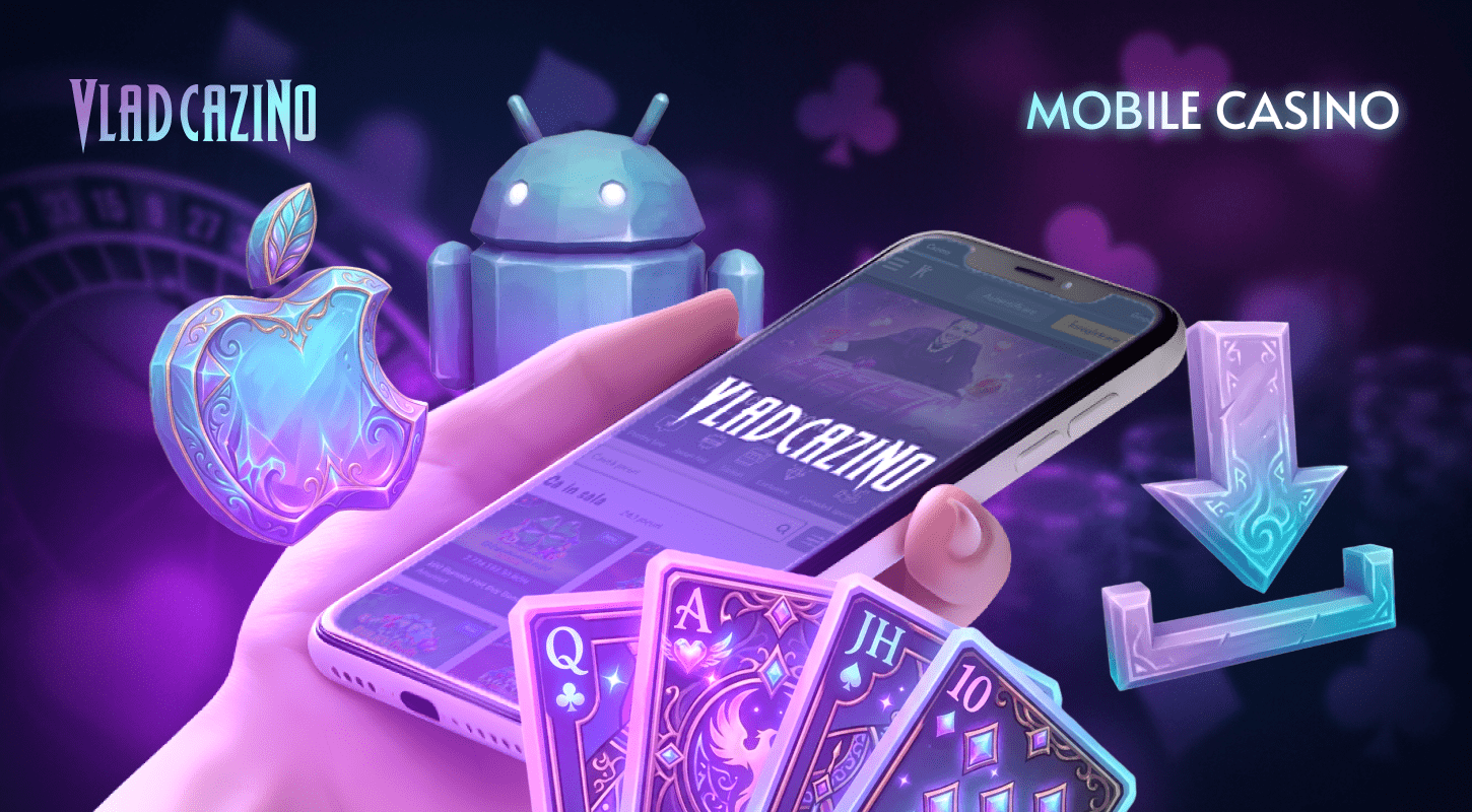 Online Vlad Cazino UK offers to download and use the mobile application