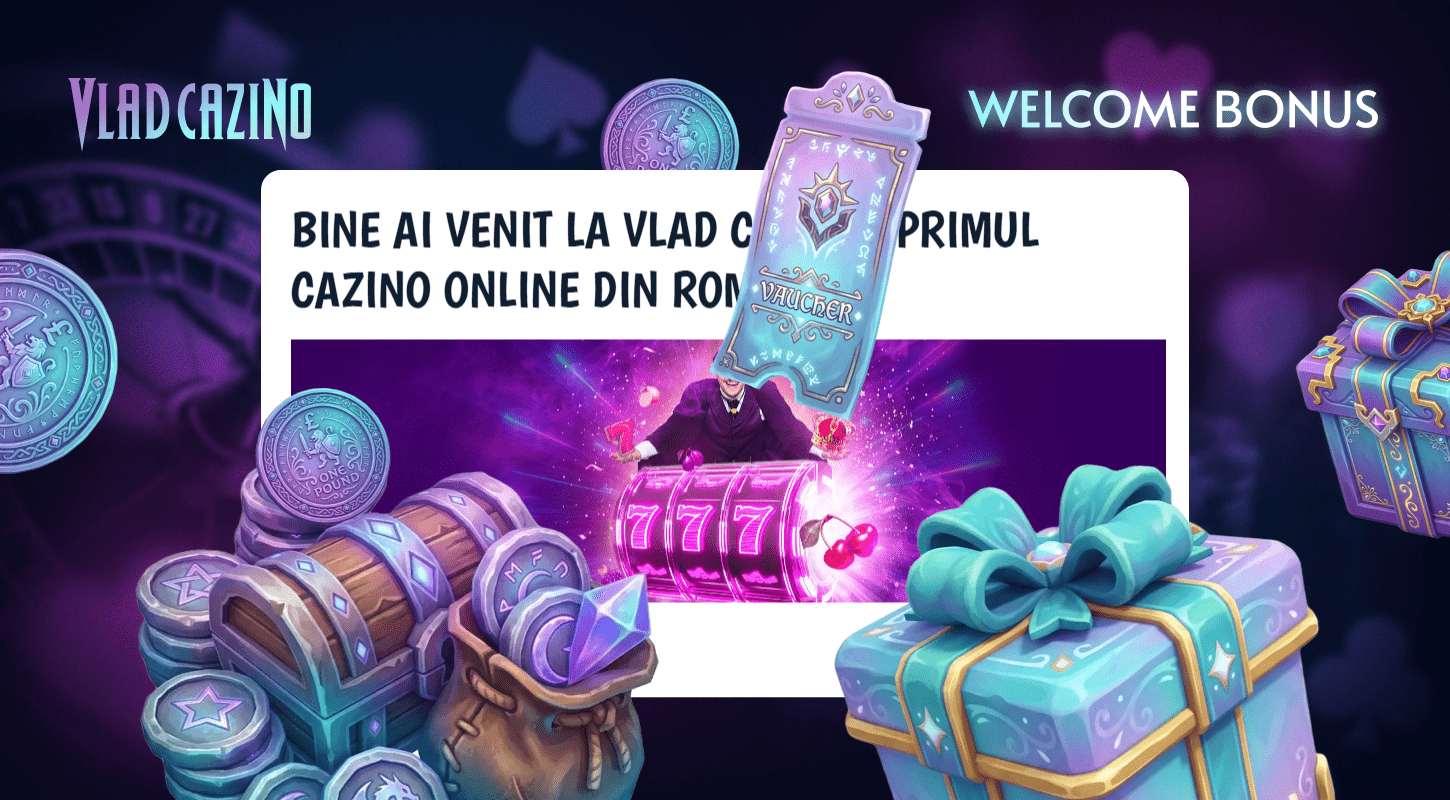 Online Vlad Cazino offers to use a generous welcome bonus